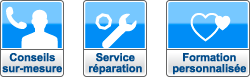 conseils - service - formation